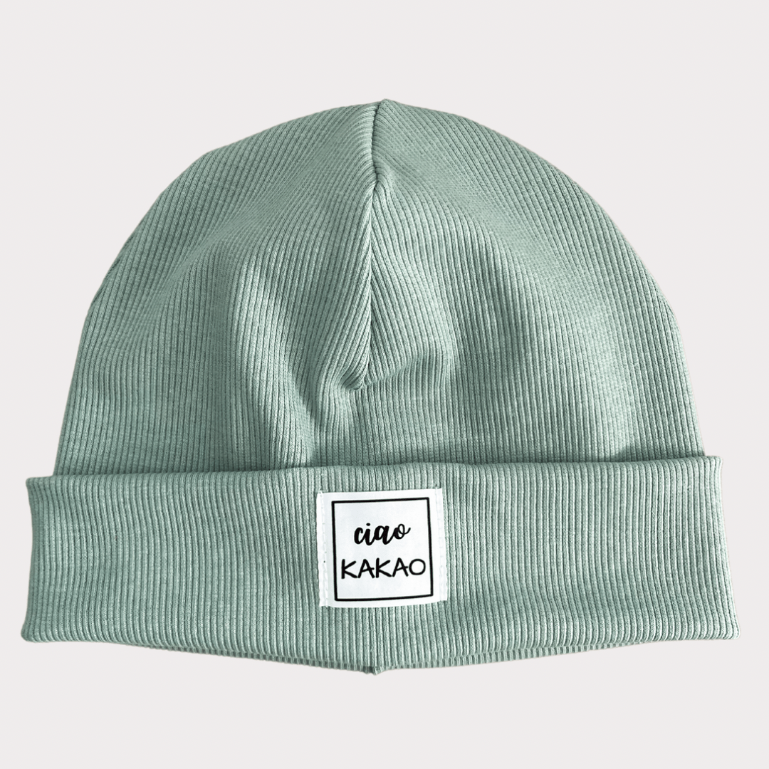 Beanie mit Weblabel - Cajo Kids