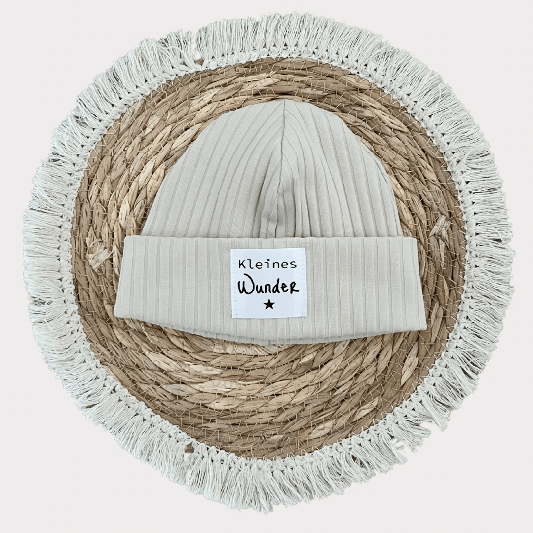 Beanie mit Weblabel - Cajo Kids