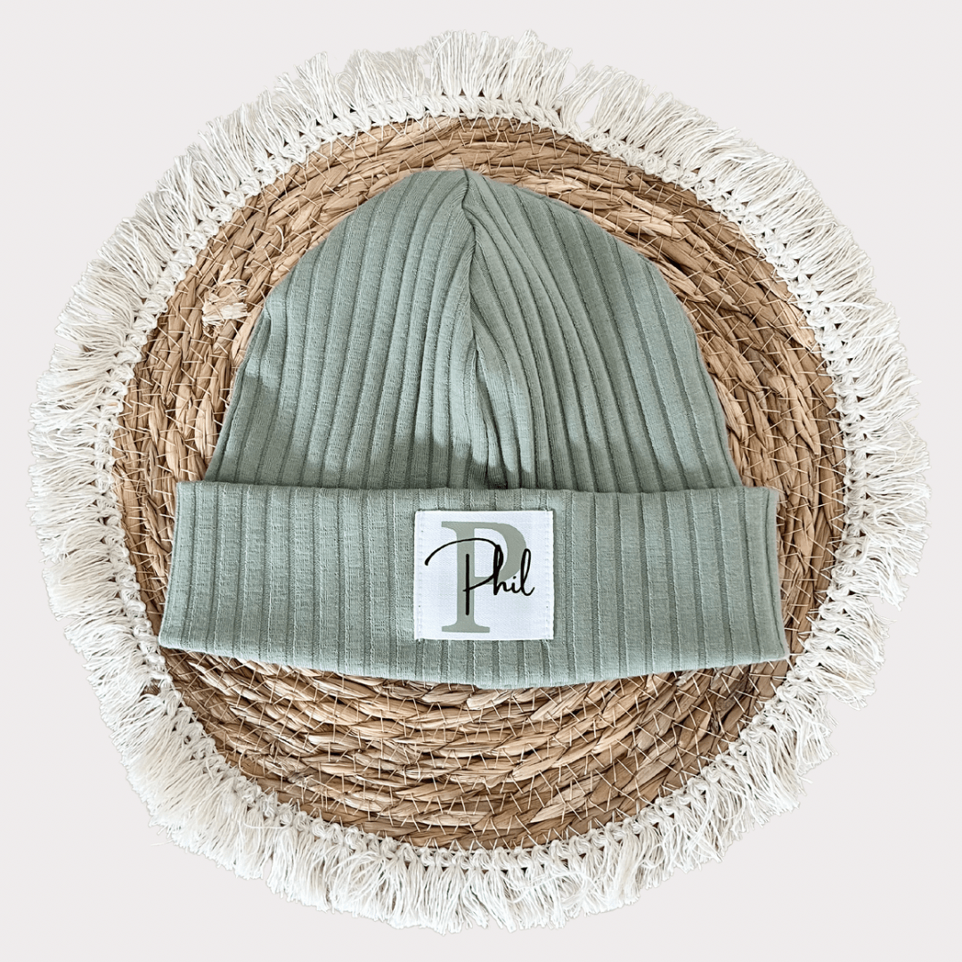 Breitrib Beanie personalisiert - Cajo Kids