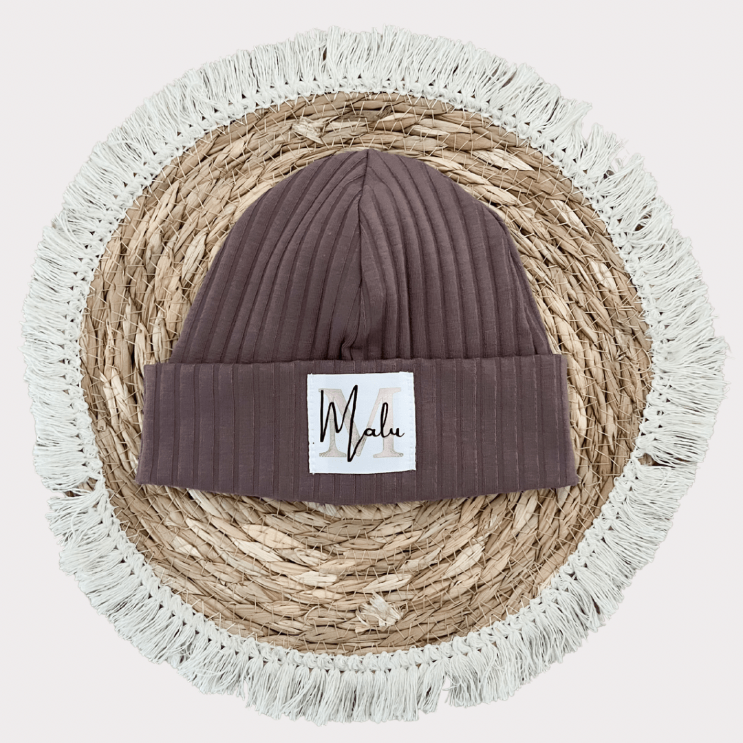 Breitrib Beanie personalisiert - Cajo Kids