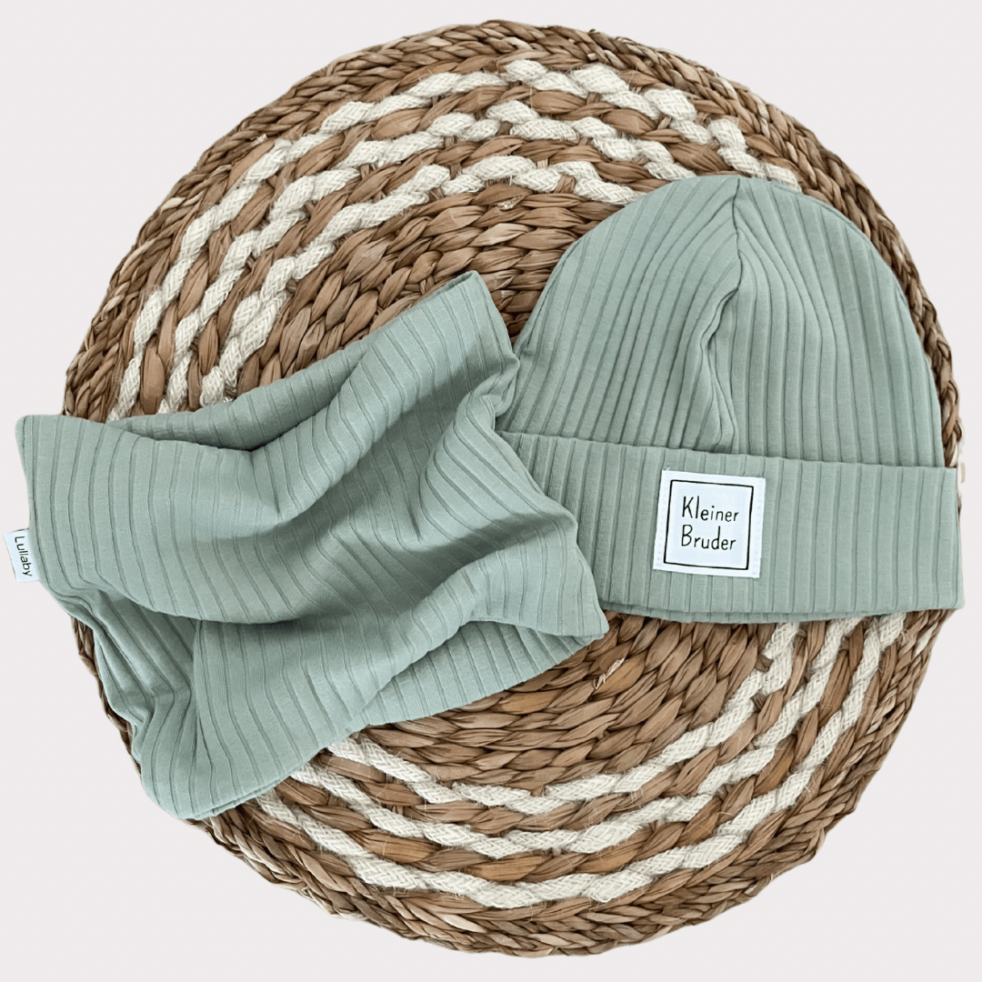 Set Beanie + Loopschal Weblabel - Cajo Kids