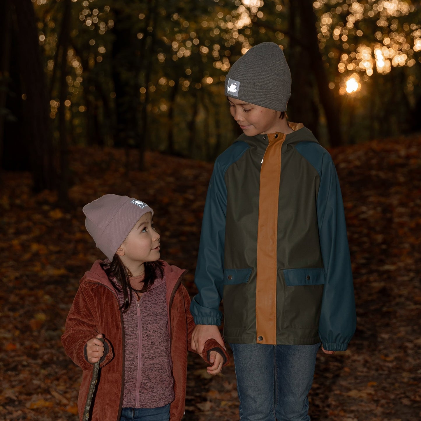 Winterbeanie mit reflektierendem Label - Cajo Kids