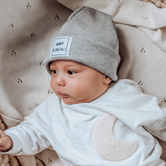 Beanie mit Weblabel - Cajo Kids