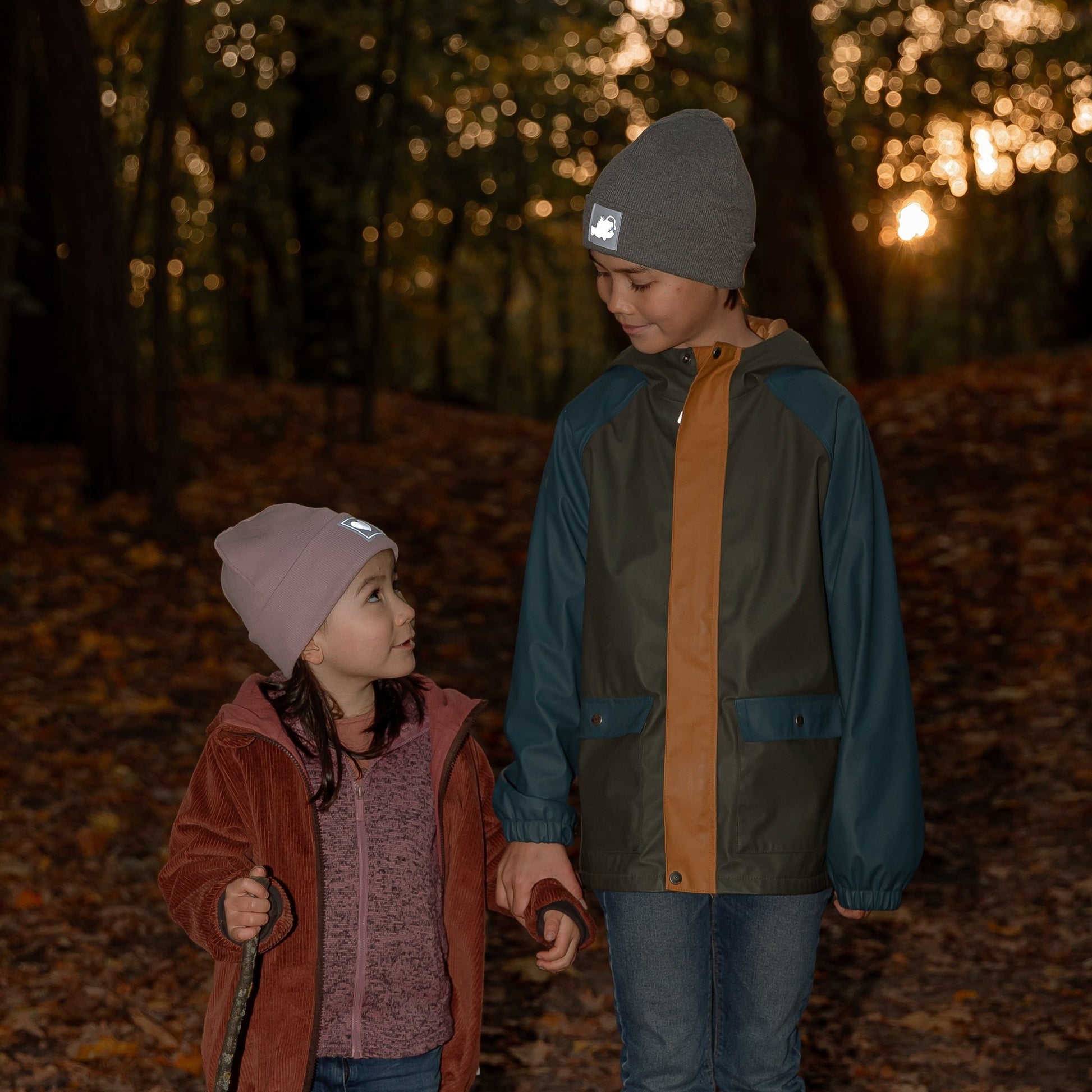 Winterbeanie mit reflektierendem Label - Cajo Kids